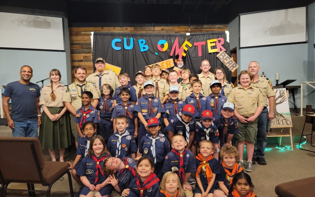 DING, DING, DING, DING… Cub Scouts Crossing!